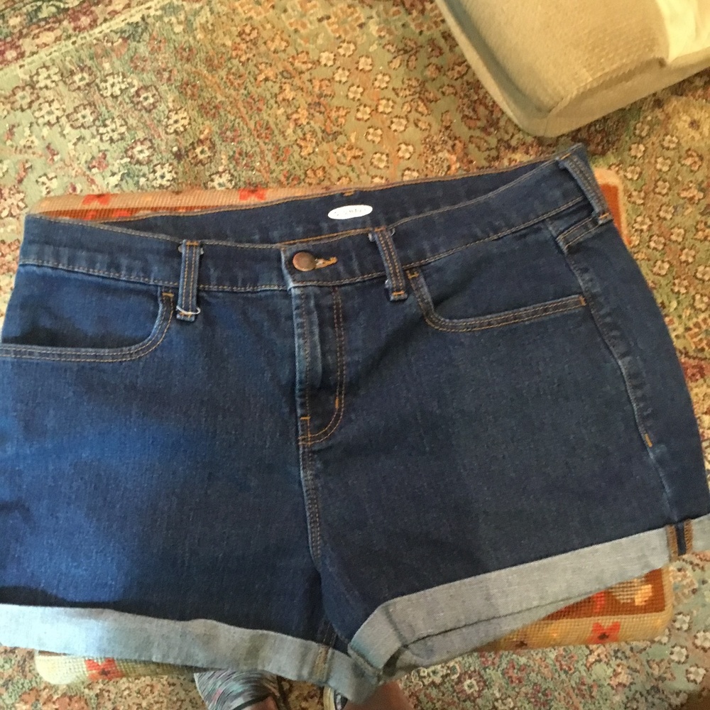 Old Navy Denim Cuffed Shorts